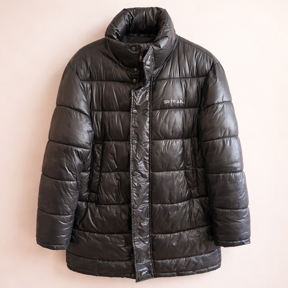 Sixth June Paris Black Puffer Jacket Men’s Large